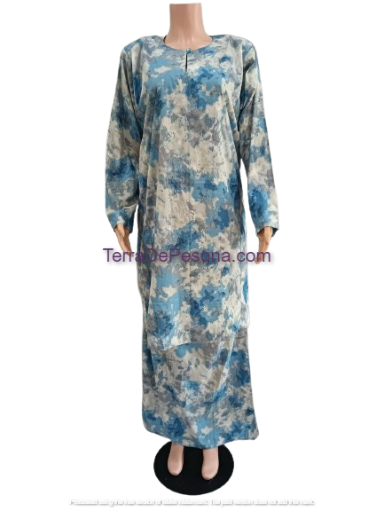 Baju Kurung Pesak Tradisional Johor Biru