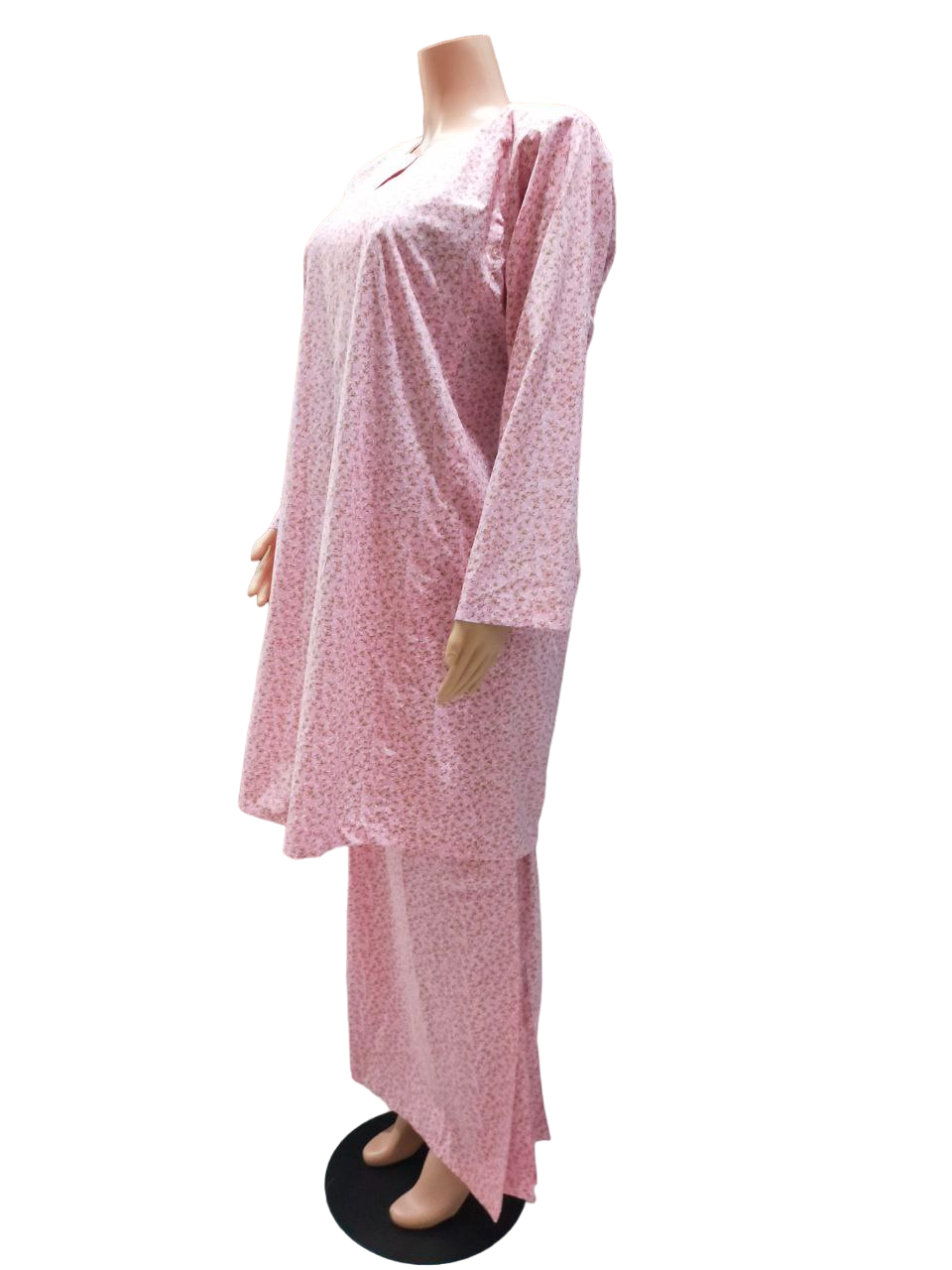 Baju Kurung Pesak Traditional Johor Pink